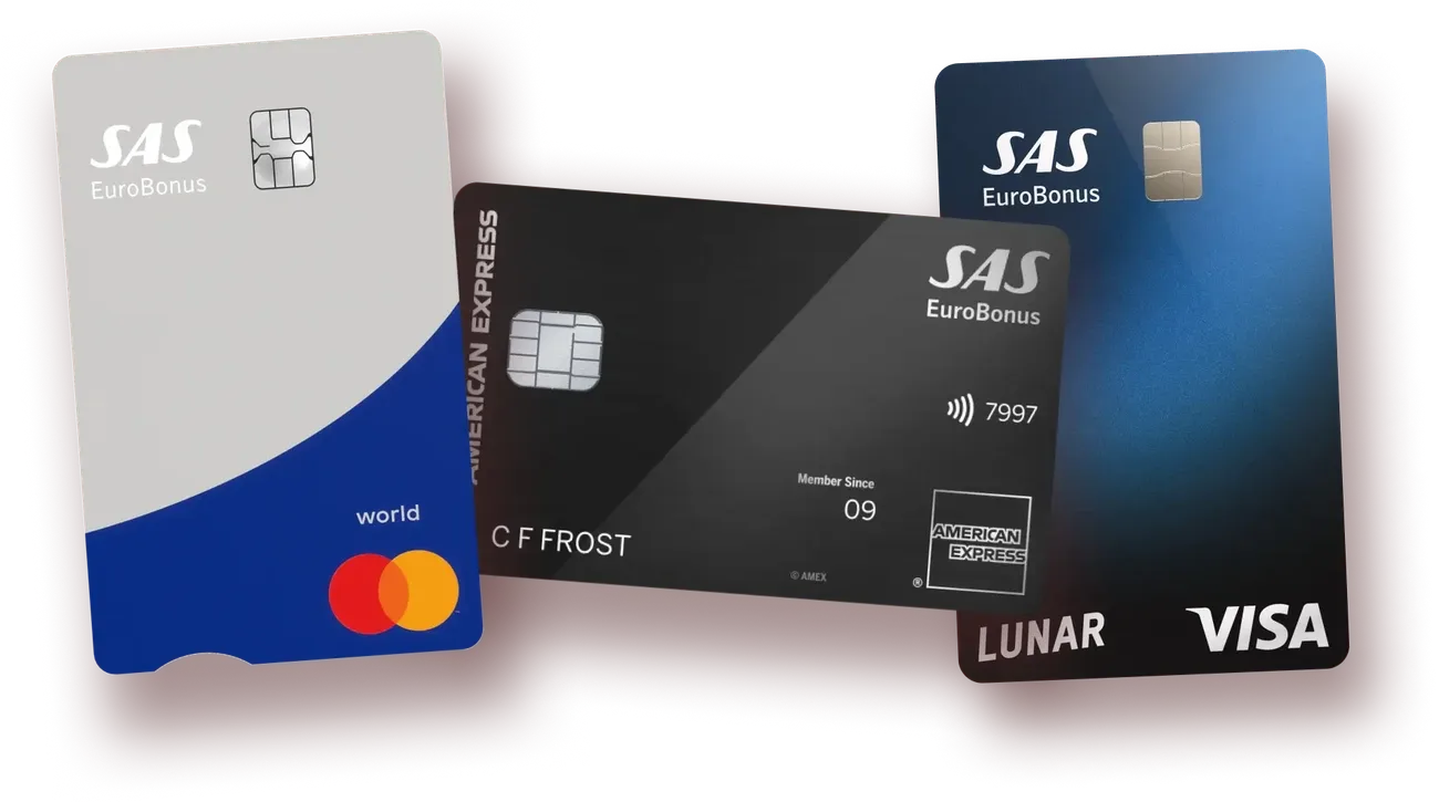 Flere SAS EuroBonus-kredittkort