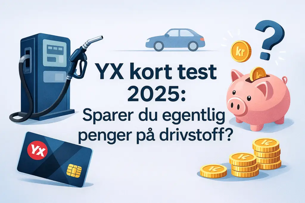 YX kort test 2025: Sparer du egentlig penger på drivstoff?