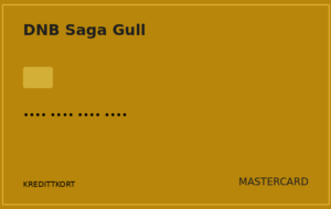 DNB Saga Gull Mastercard