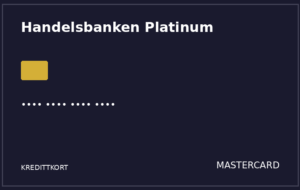 Handelsbanken Platinum Mastercard