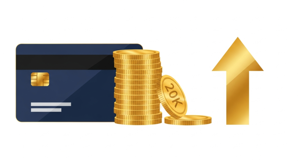 Kredittkort med 20 000 kr i kredittgrense 2026