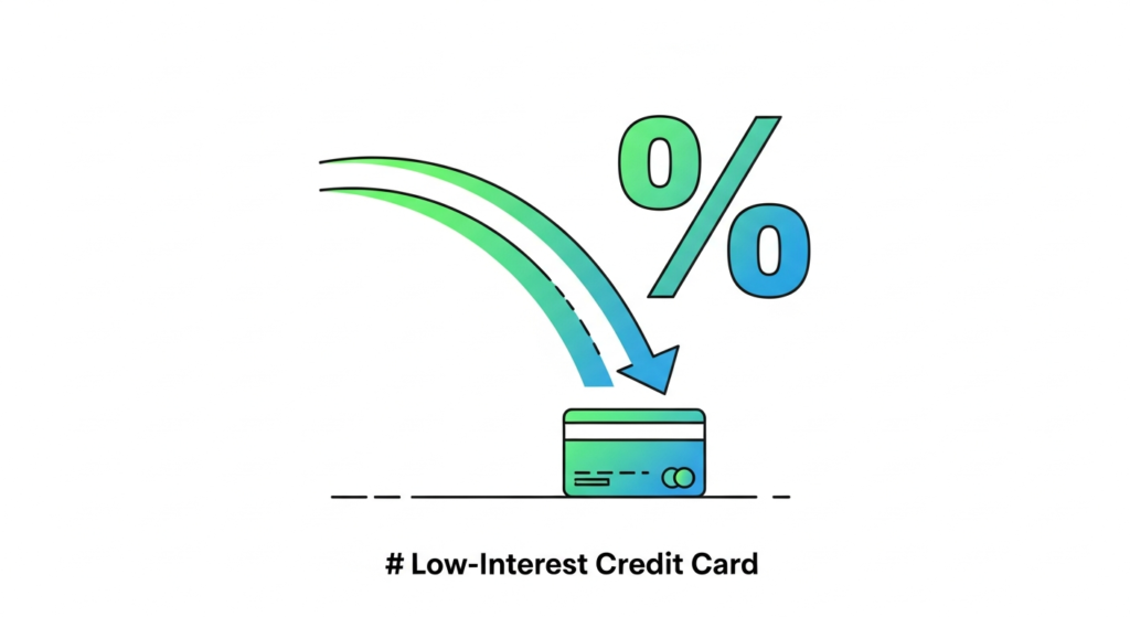 Kredittkort med lav rente 2026 — Sammenlign de billigste