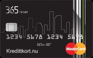 365Privat Mastercard er et kredittkort fra Danske Bank.