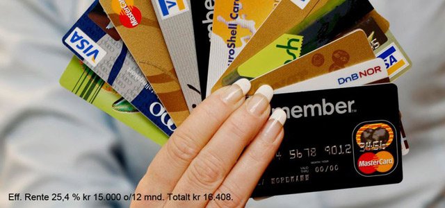 Tre gode grunner til å ha kredittkort
